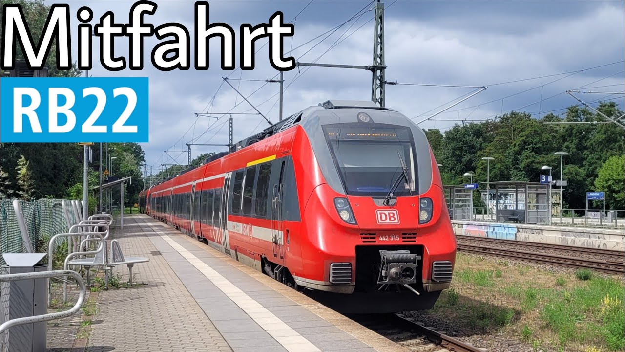 Mitfahrt | Bombardier Talent 2 | Linie RB22 | Potsdam-Griebnitzsee - Königs Wusterhausen