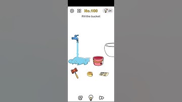 Level 100 Brain Out || Fill The Bucket Brain Out 🧠💯