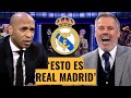 LA REACCIÓN DE THIERRY HENRY Y JAMIE CARRAGHER TRAS LA REMONTADA DEL REAL MADRID ANTE BAYERN MUNICH