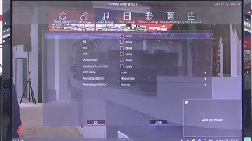 V2.0 Video Conference System Installation and Commissioning