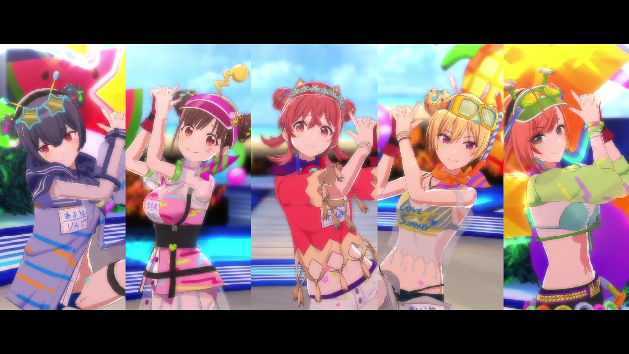 【シャニソン】放課後クライマックスガールズ「ビーチブレイバー」【フォーカスモードMV】[1440p]