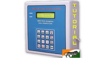 Automatic Bell Control System Full Tutorial