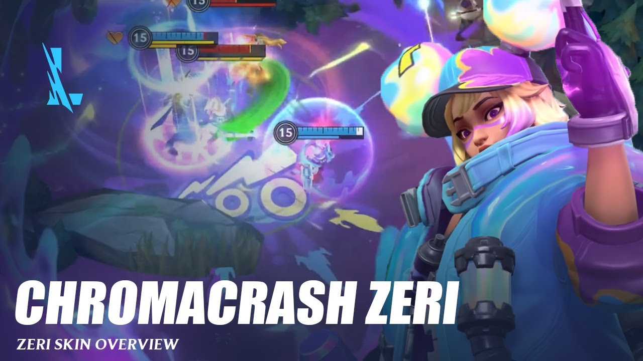 Wild Rift Zeri Project Chromacrash Zeri - Wild Rift - YouTube