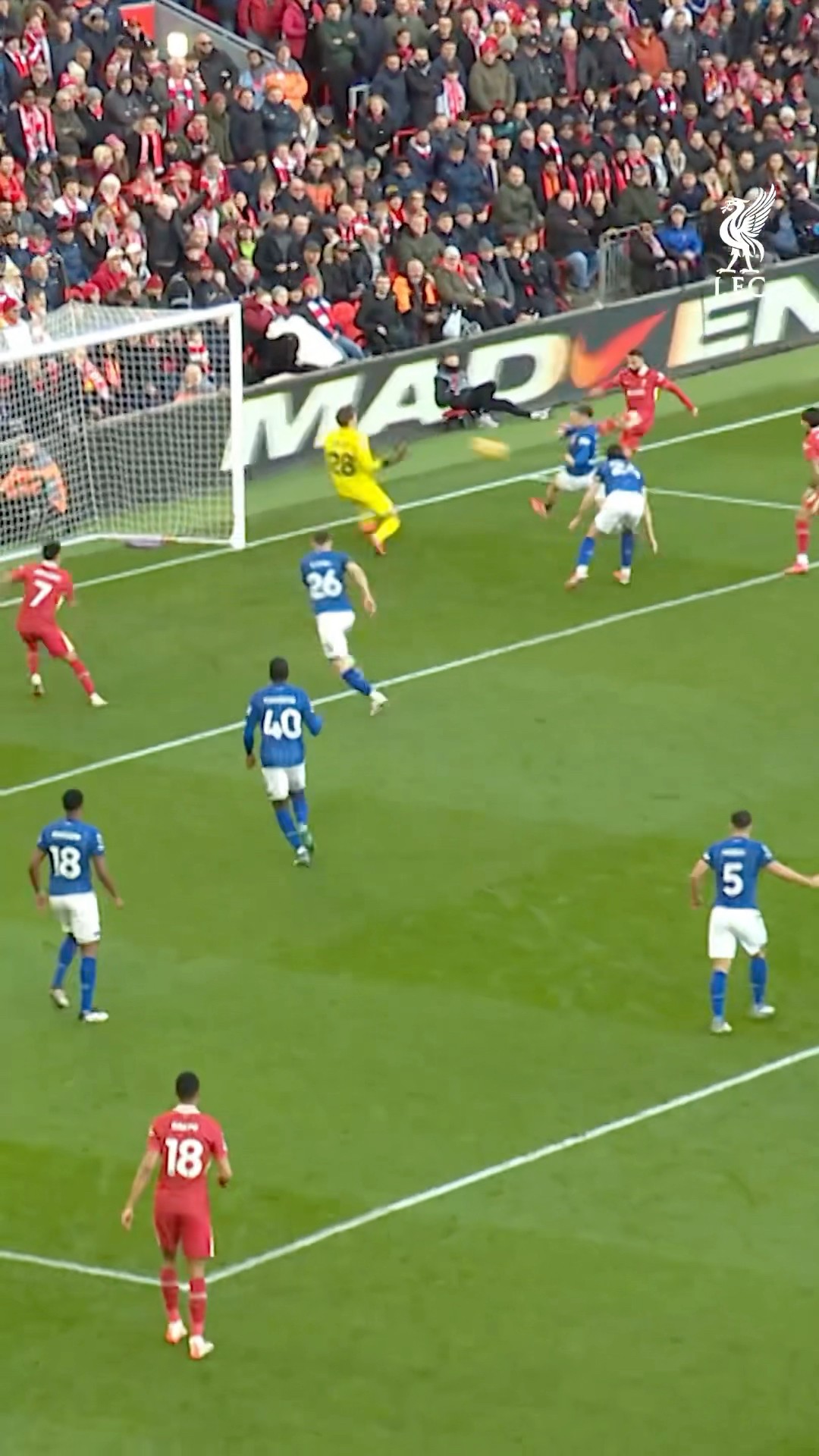 Mo Salah doing Mo Salah things!