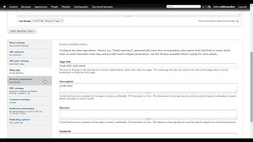 Drupal CMS Guide: Advanced Content Properties