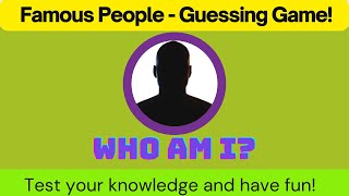 Guess The Famous Personality Quiz | Can You Guess These Famous People? | General Knowledge (GK)
