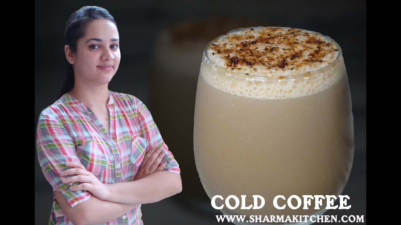 Cold Coffee Instant Iced Coffee Recipe Frothy Blended Coffee Recipe