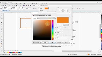 [TUTORIAL RÁPIDO] Como adicionar cor de contorno no Corel Draw X7