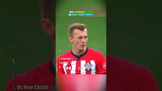 Free Kick King 👑 Ward-Prowse Broke Physics! #shorts #football #soccer #premierleague
