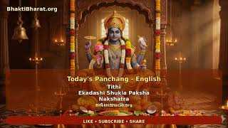 Today Tithi - Today Panchang - Today Nakshatra