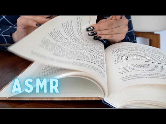 ASMR FAST PAGE TURNING | Squeezing Page Sounds Up Close| (No Talking)| Relax and Sleep