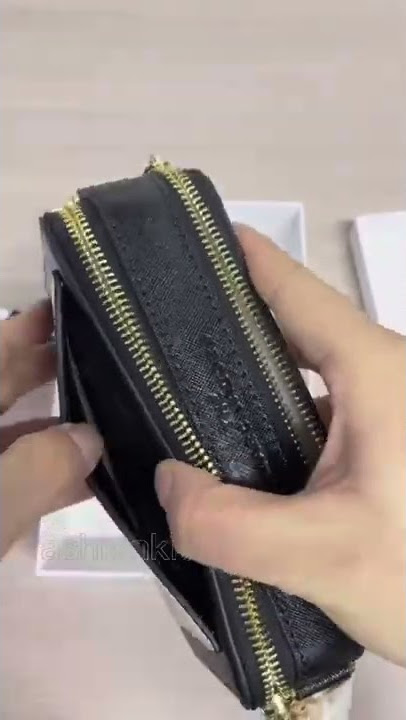 the snapshot dtm all black marc jacobs bag unboxing & review