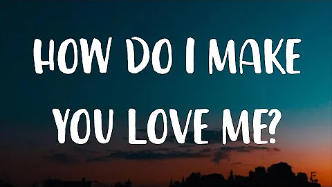 The Weeknd - How Do I Make You Love Me? (Lyrics)