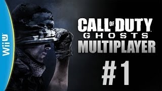 COD Ghosts "Wii U" Live Commantary #1 - Team Deathmatch on Overlord - W/Commantary