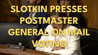 Slotkin presses Postmaster General on attacks on mail-in voting