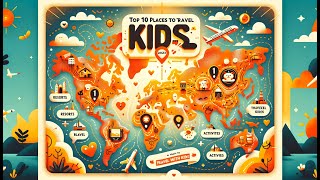 TOP 10 Places To Travel With Kids | Resorts, Attractions, Activities ✈️💕