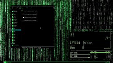 Openbox theme switch (matrix look)