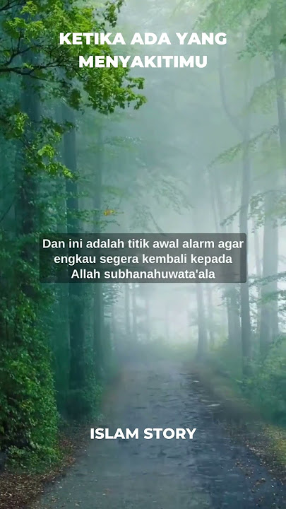 Ketika ada yang menyakitimu - Ustad hilman fauzi