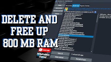 How to uninstall BUILT-IN APPS on Windows 11 / 10? PCNP Assistant