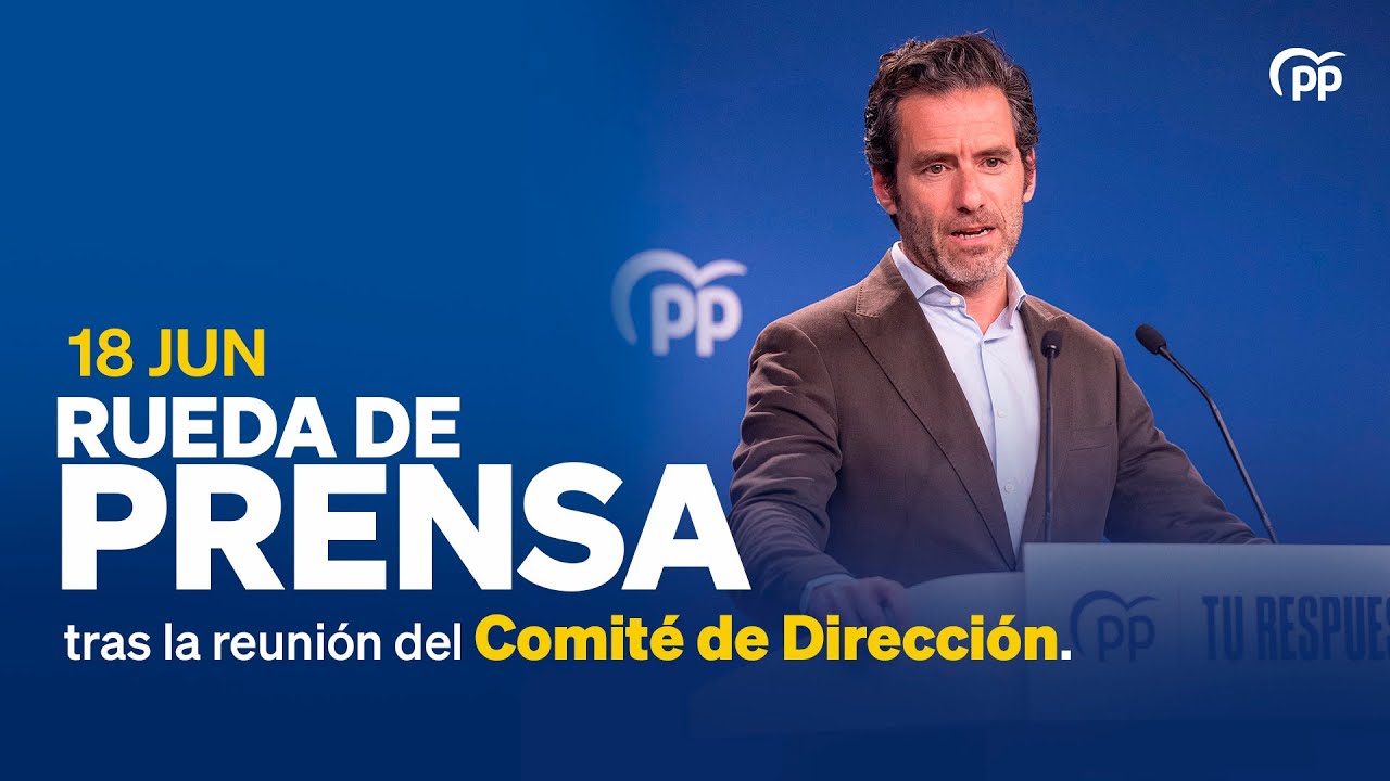 Borja Sémper ofrece una rueda de prensa - YouTube