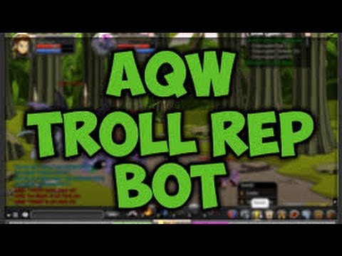=AQW= How To Get Troll Rank 10 Fast ( Le Bot 8.9 )