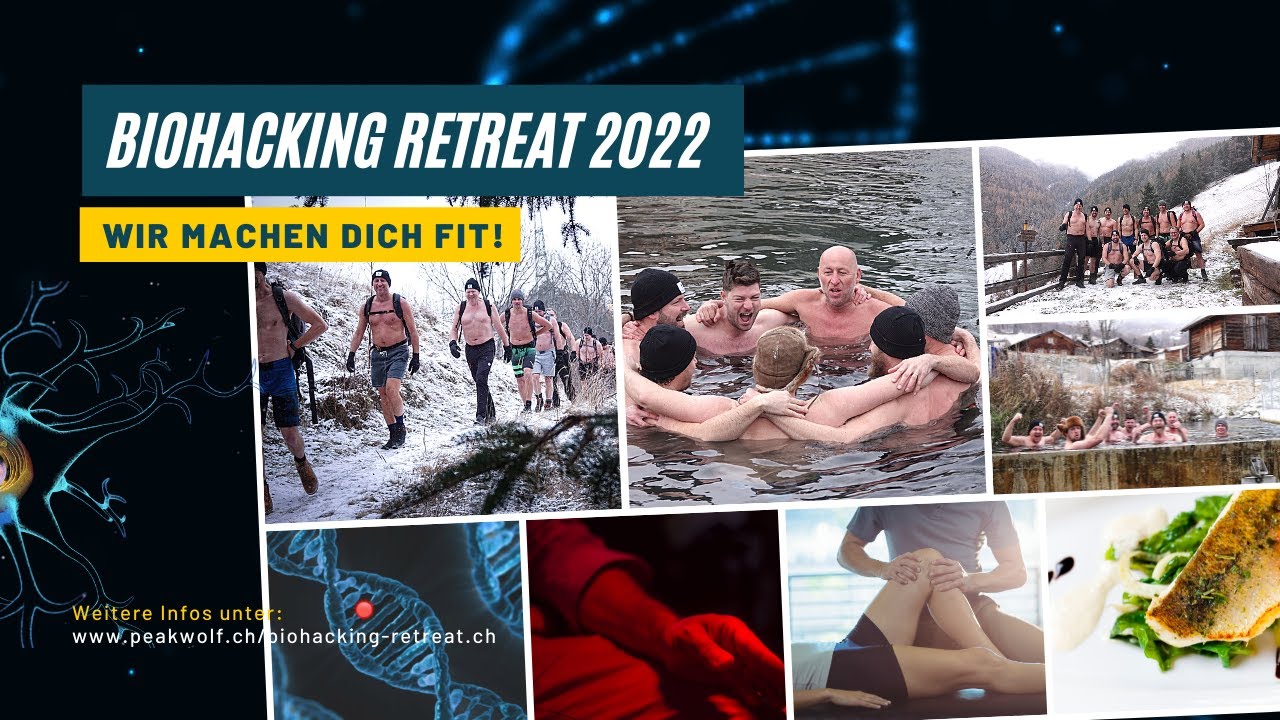 📣 BIOHACKING RETREAT Schweiz | Gesundheit verbessern & Stress reduzieren 👉 Sei dabei!