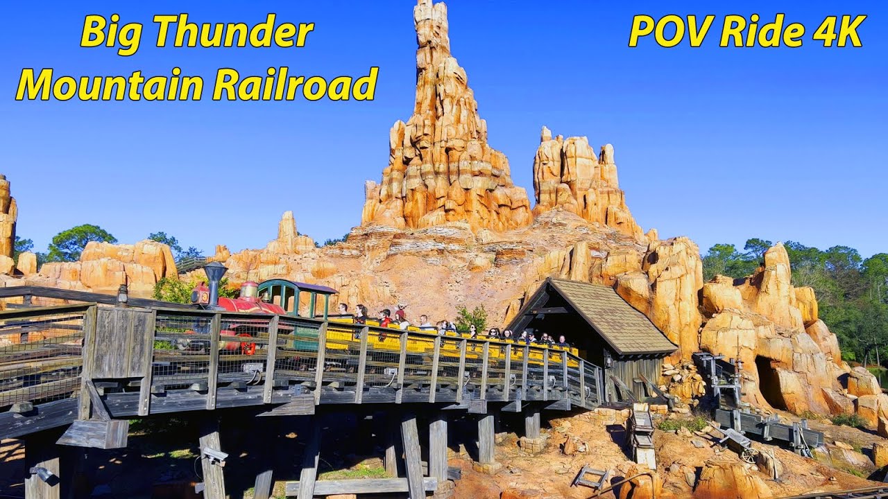 Big Thunder Mountain Railroad Walt Disney World Magic Kingdom Florida -  NavFile