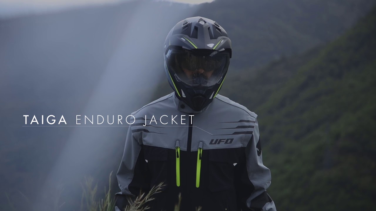 Casco ARIES e Giacca Enduro TAIGA - UFO PLAST 2020 - YouTube