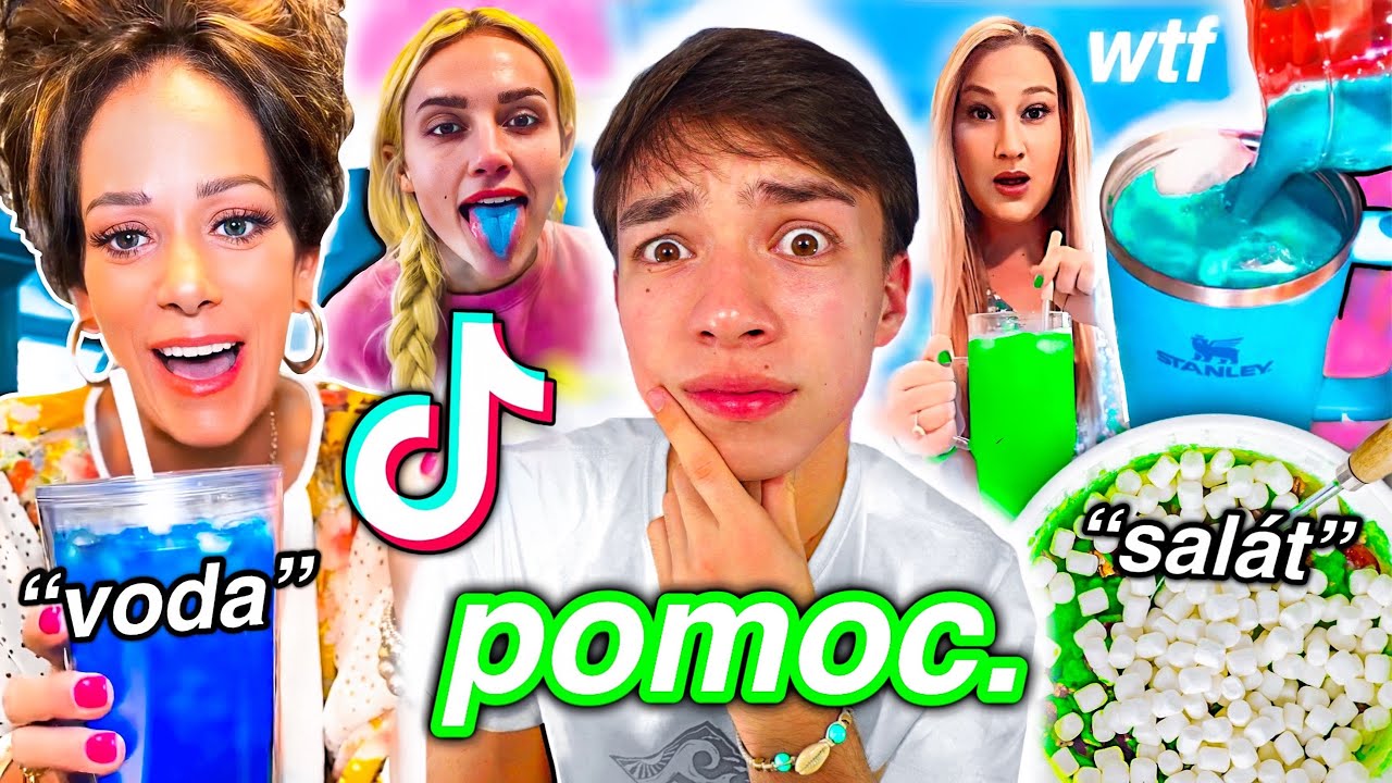 Jsou Američani normální? NEJBIZÁRNĚJŠÍ “RECEPTY” z Tiktoku (WaterTok, Saláty)