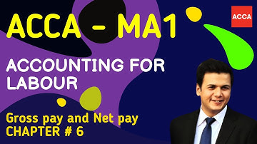 ACCA MA1 Accounting for Labor Costs l How to calculate Gross and Net pay l Urdu Hindi l #ACCA #MA1