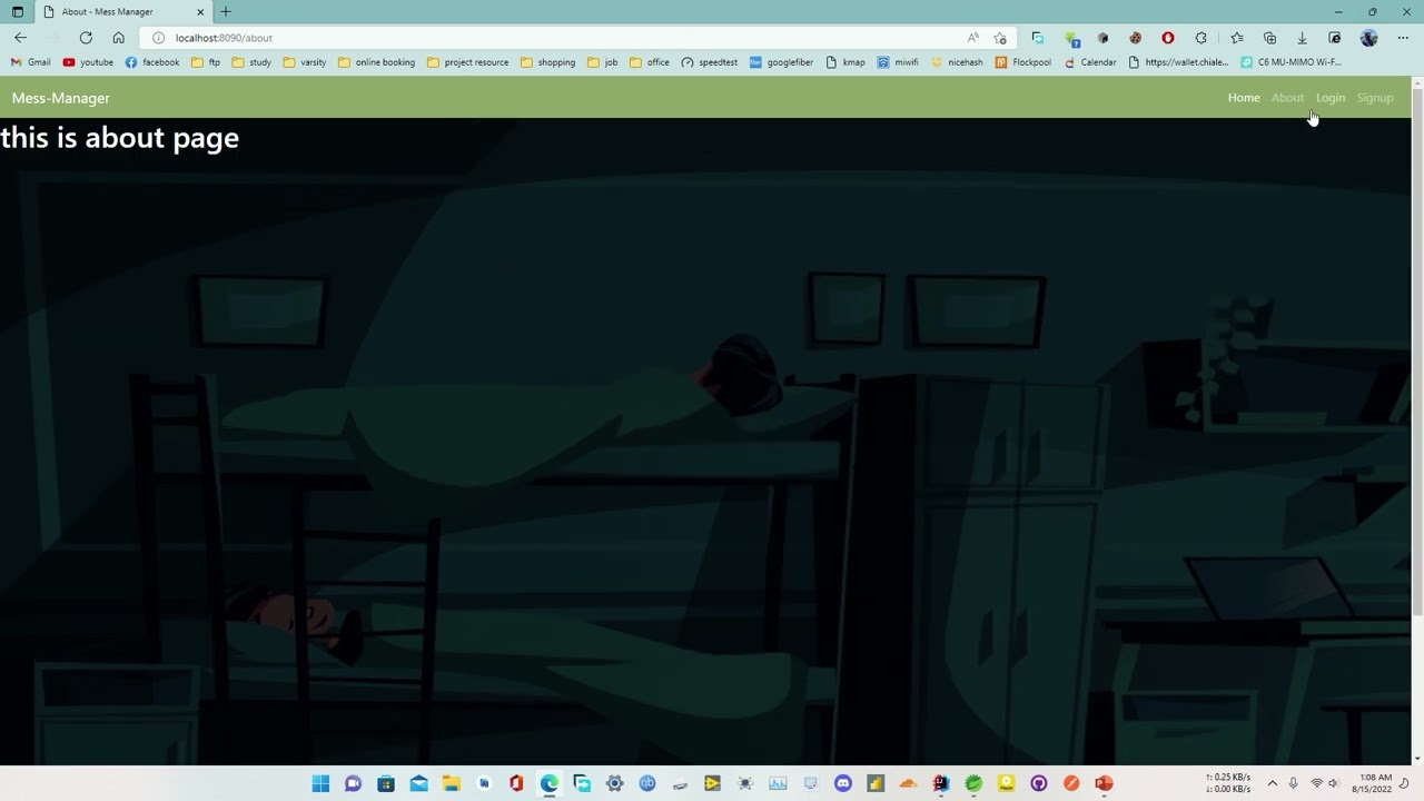 Mess Manager Spring Boot Application