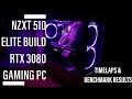RTX 3080 Gaming PC build in NZXT 510 Elite case - Timelaps &amp; Benchmark results(more Benchm. details)