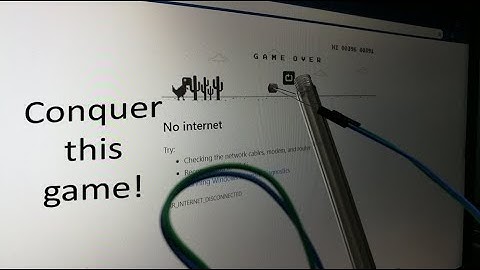 My Robot destroys Chrome Dino Game | Arduino Projects | Hindi | QI