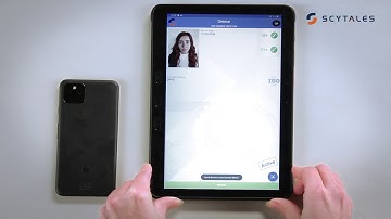 The Scytáles ISO mDL/mID Mobile Application - Validation of age via NFC using a tablet