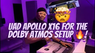 I bought the UAD Apollo X16 for the #dolbyatmos  room set up - Unboxing & First Impressions
