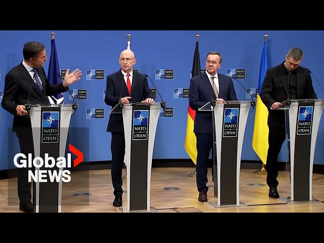 Rutte urges “all nations to step up their support” in Ukraine’s defence, as allies pledge billions