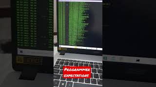 programmers reality #laptop  #coding #shorts