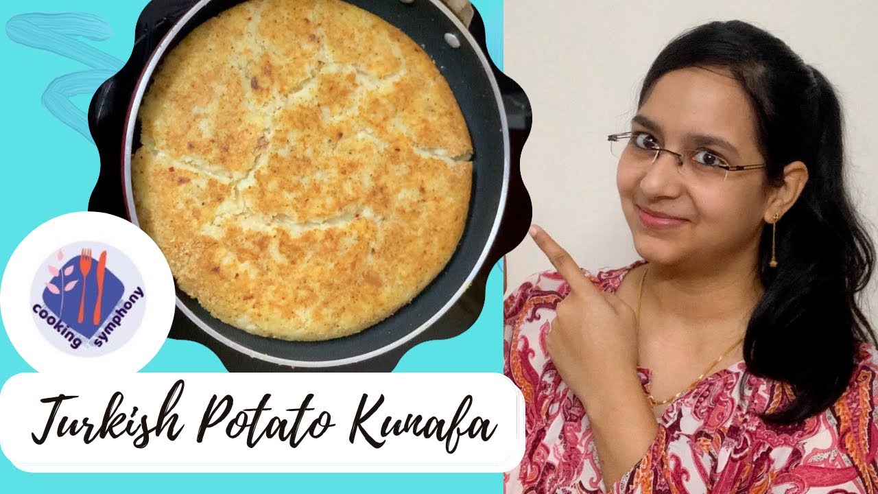 Turkish Style Hash Brown Savory Potato Kunafa For Breakfast