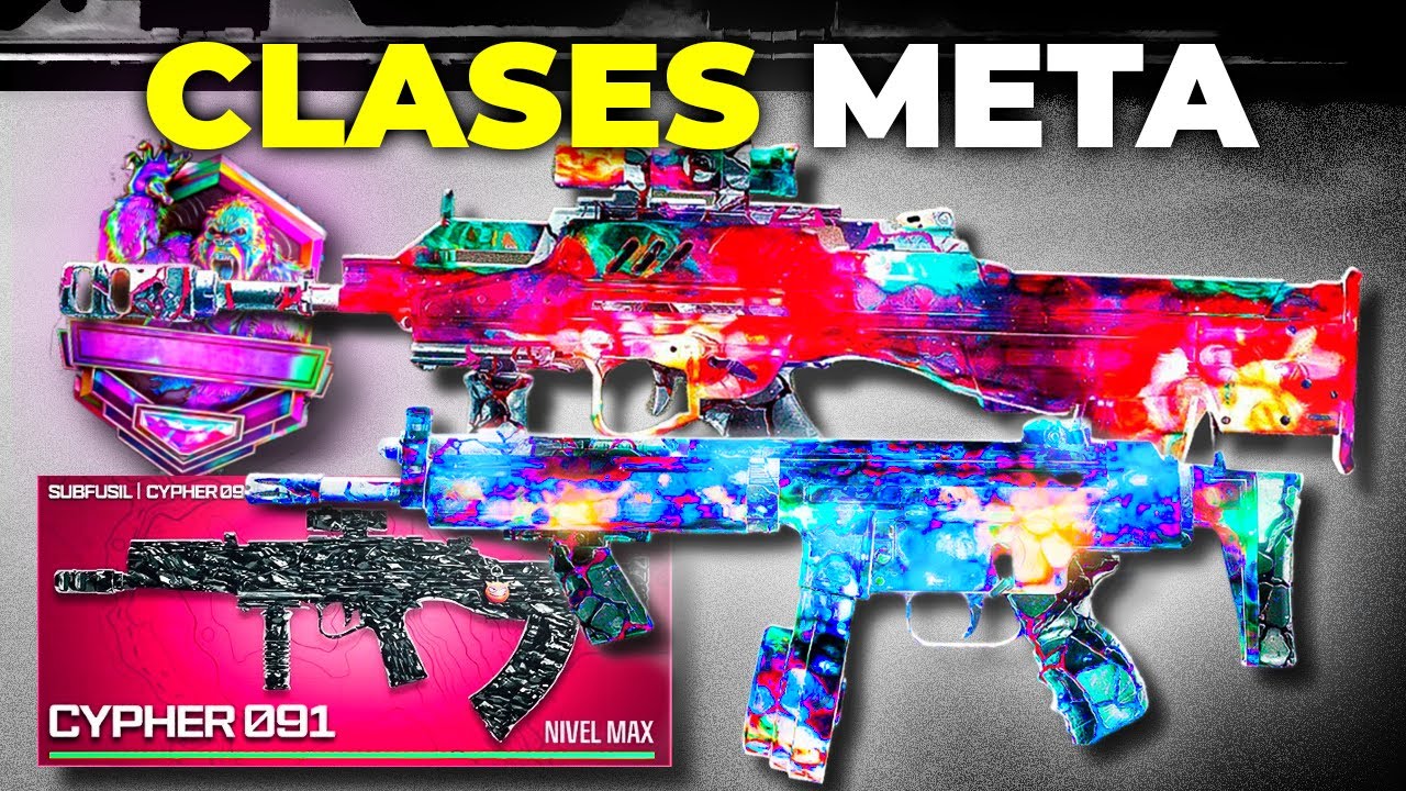 *META WARZONE* las 10 MEJORES CLASES META de WARZONE 6!👑 (Mejores Armas ...