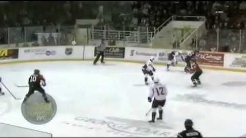 Jesse Graham Goal  Windsor Spitfires @ Niagara Ice Dogs 03-03-13