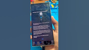 Samsung S24 Ultra Charging Error | Samsung Charger warning ⚠️