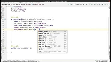Text to Speech Android App | Android Studio Tutorial