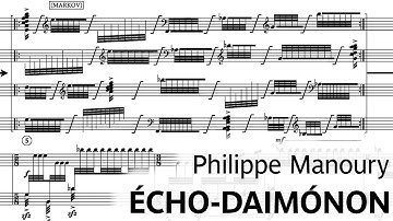 Philippe Manoury -  Echo-Daimónon, piano and electronics concerto (2012)