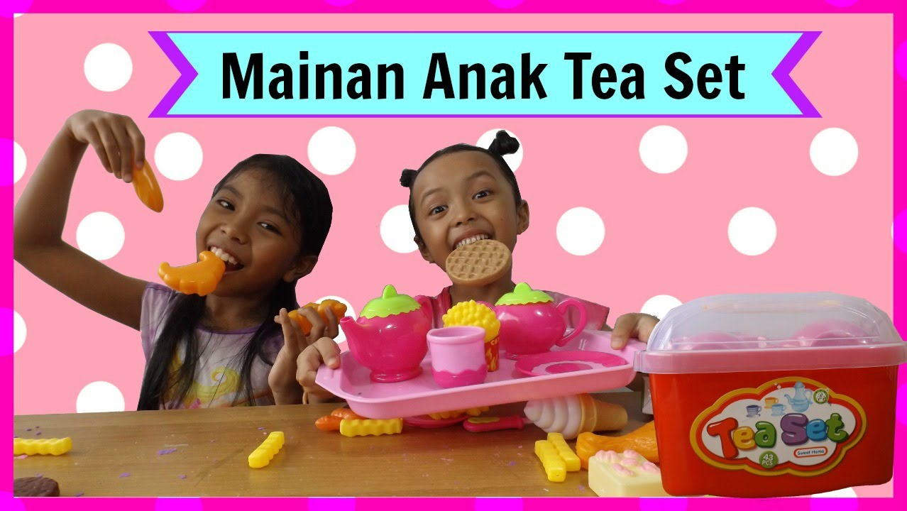 Mainan Anak ♥ Tea Set - YouTube