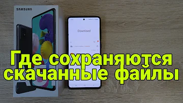 Где сохраняются скачанные файлы