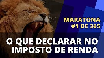 O que pode ser declarado no Imposto de Renda?