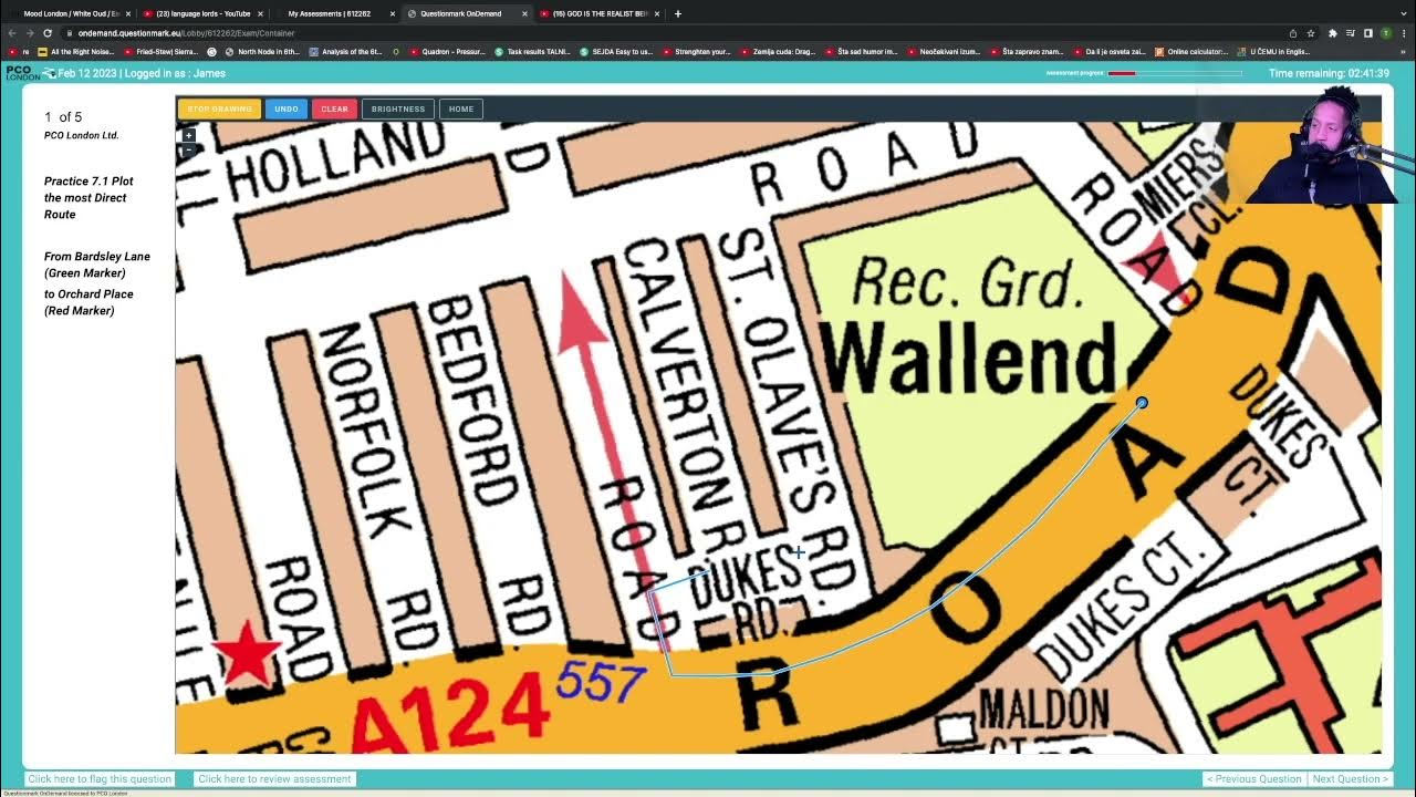 One way roads (TFL Topographical Test for PCO licence) YouTube