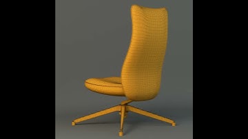 3D Model of Pilot Chair Knoll Review