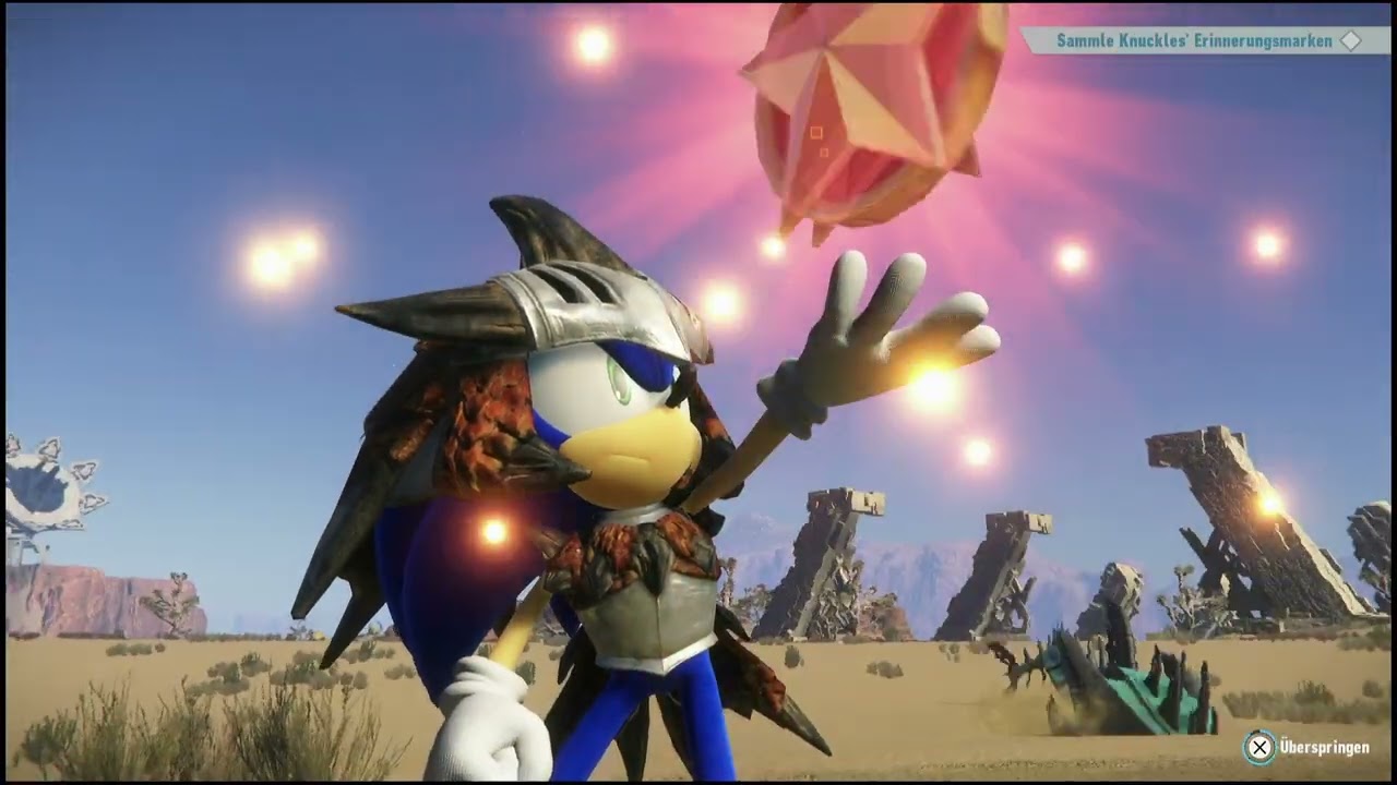 Sonic Frontiers-14 Vorbereitung für den nächsten Bosskampf