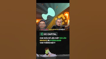 Binance bị Hyperliquid var thẳng mặt vì che giấu 100 lần số liệu? Đại chiến sàn crypto là đây? 😱